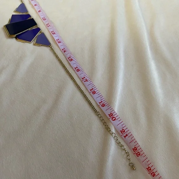 Chunky purple necklace - Picture 3 of 3